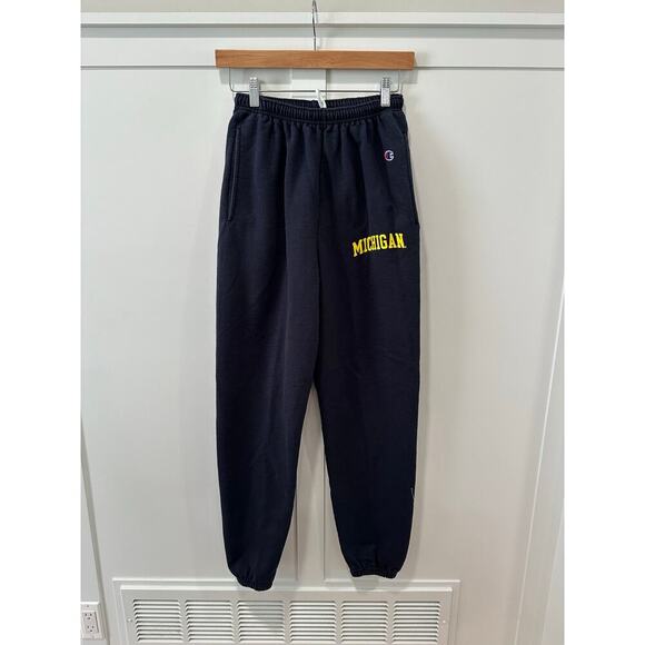 Champion Michigan Sweatpants Size S - Picture 1 of 4
